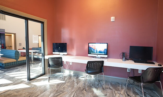 Computer Center with High-Speed Internet