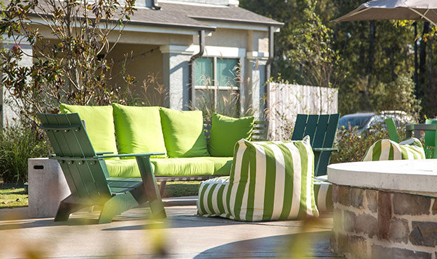 Four Landscaped Courtyards