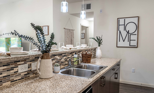 kitchen counter